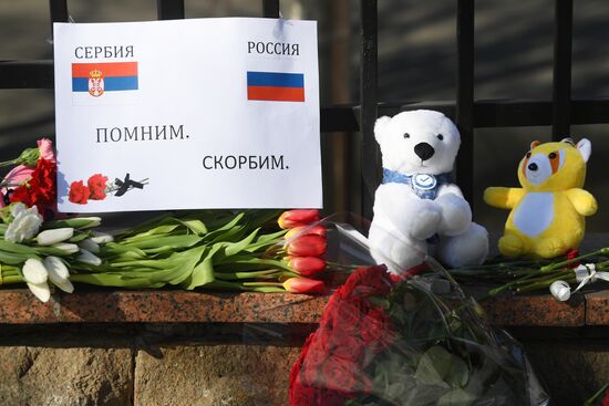 Russia Yugoslavian Victims Commemoration