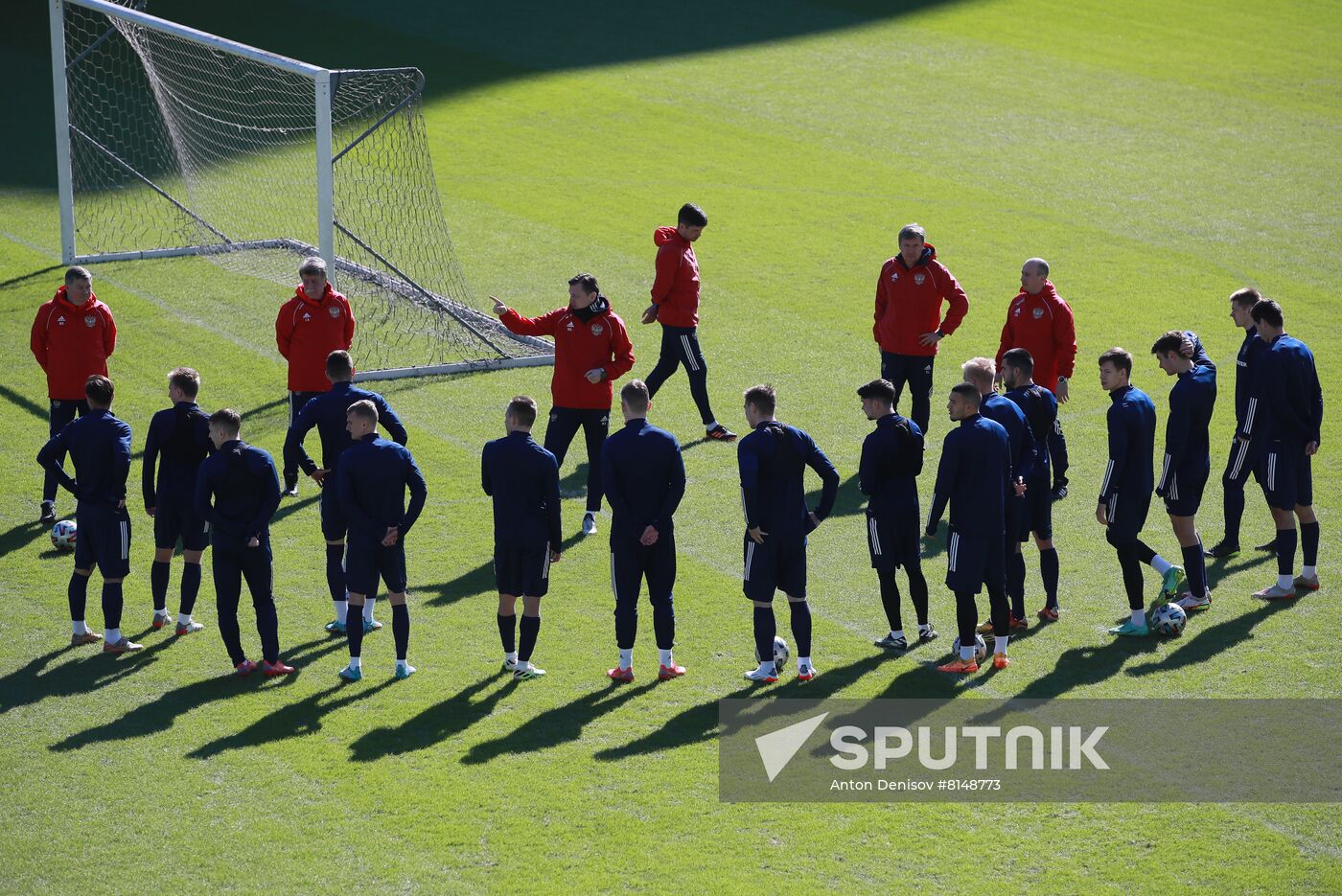 Russia Soccer Youth National Team Training