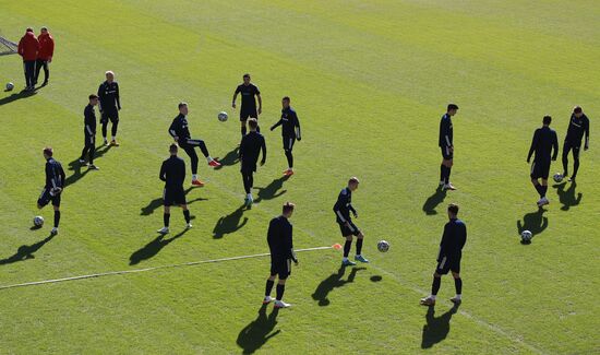 Russia Soccer Youth National Team Training