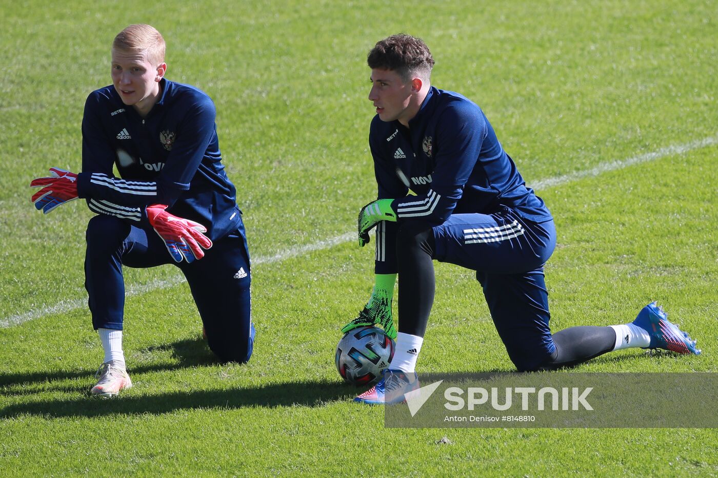 Russia Soccer Youth National Team Training