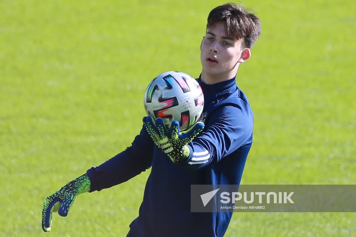 Russia Soccer Youth National Team Training