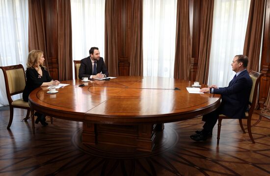 Russia Medvedev Interview