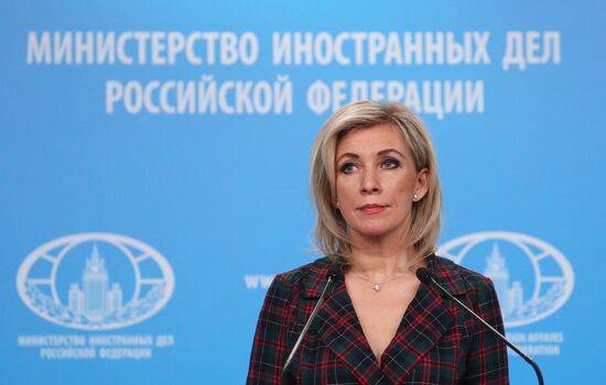 Russia Zakharova Briefing