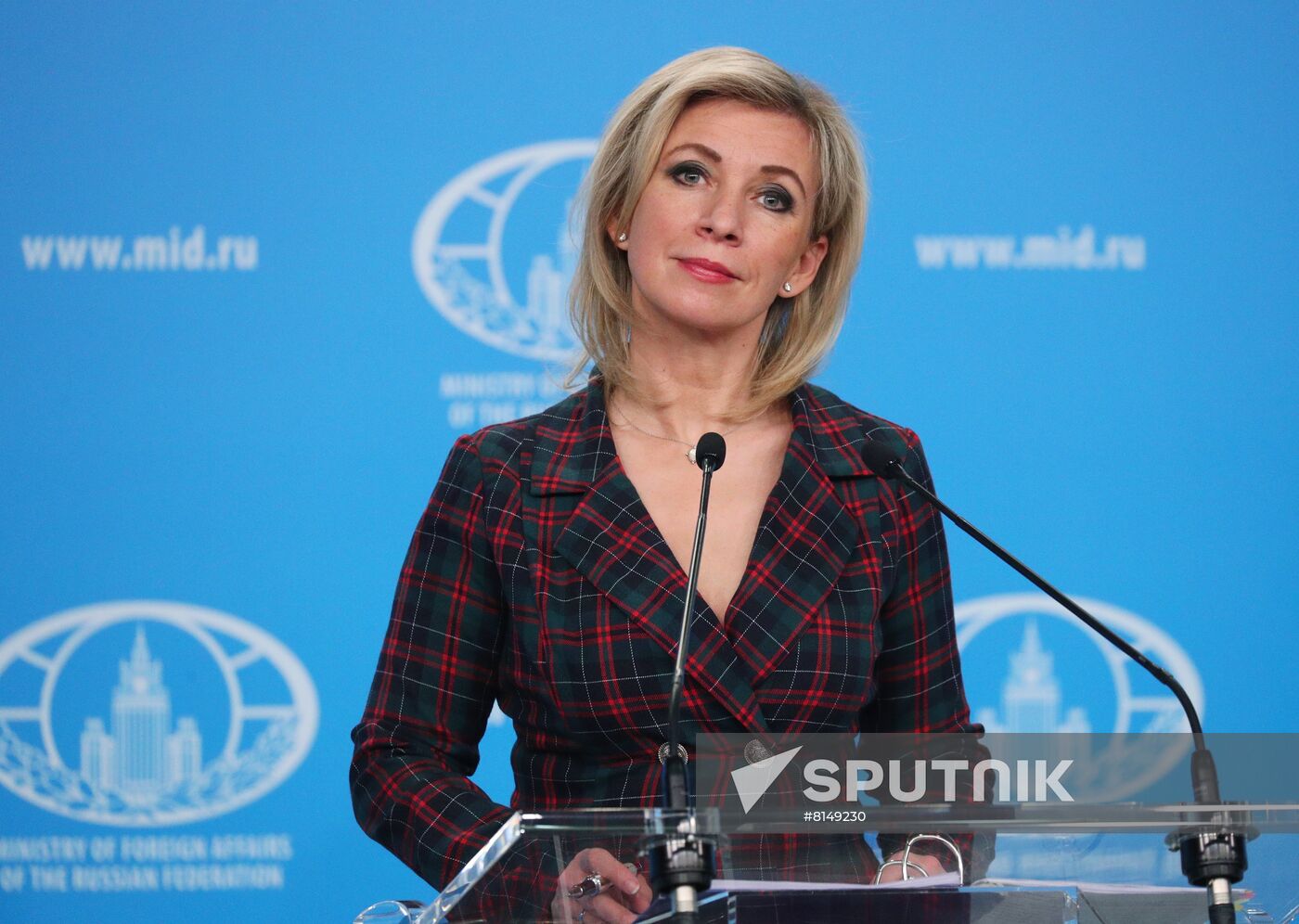 Russia Zakharova Briefing