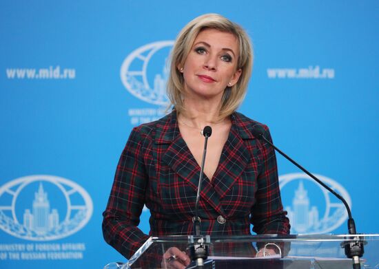 Russia Zakharova Briefing