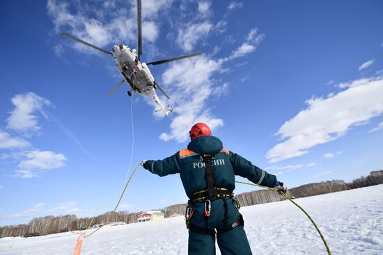 Russia Emergency Services Drills