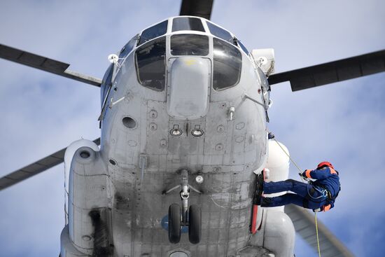 Russia Emergency Services Drills