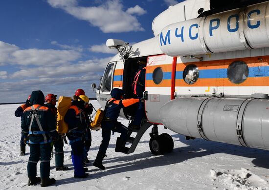 Russia Emergency Services Drills