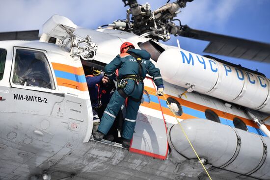 Russia Emergency Services Drills