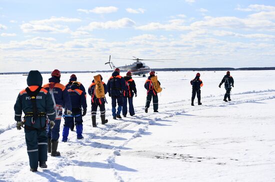 Russia Emergency Services Drills