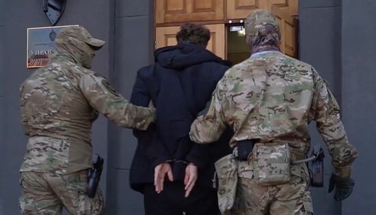 Russia Ukraine Spy Detention