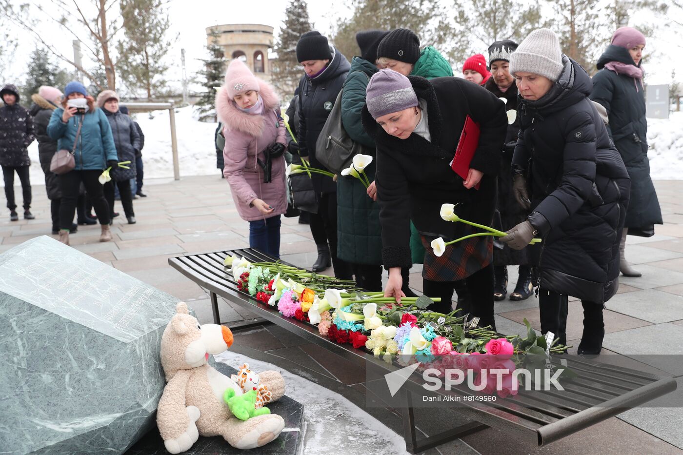 Russia Kemerovo Shopping Mall Fire Anniversary