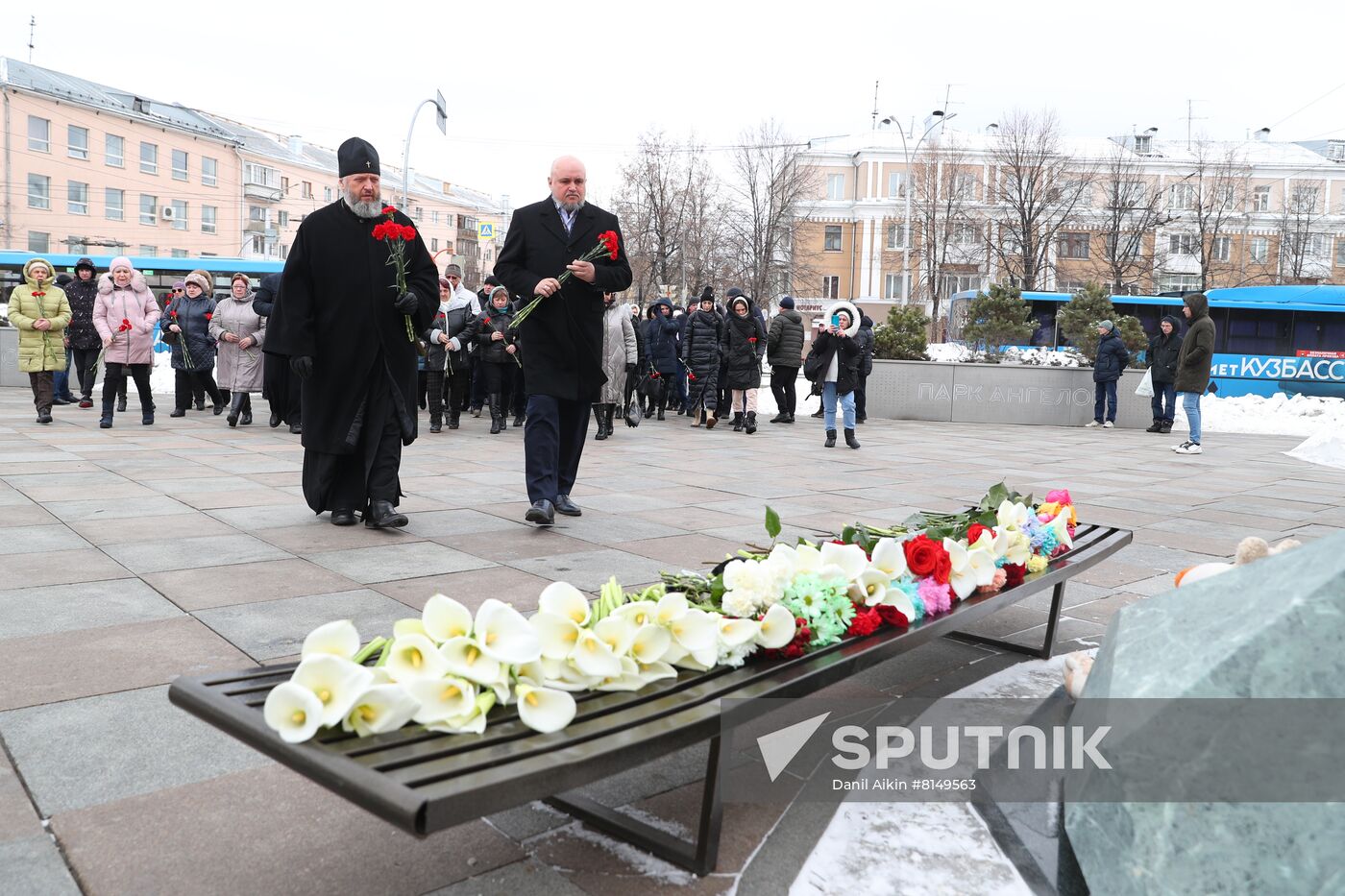 Russia Kemerovo Shopping Mall Fire Anniversary