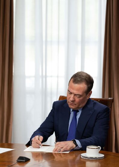 Russia Medvedev Interview