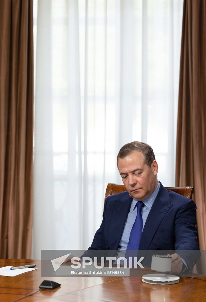 Russia Medvedev Interview