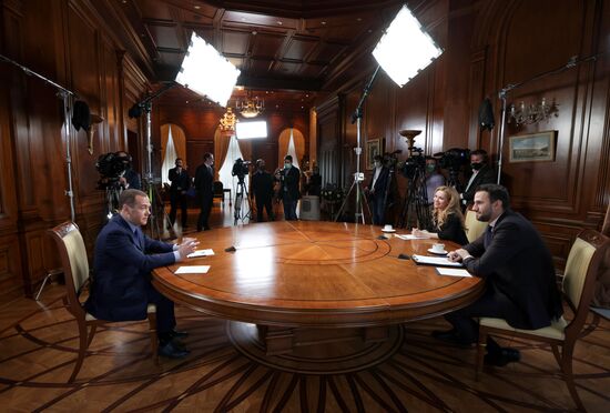 Russia Medvedev Interview