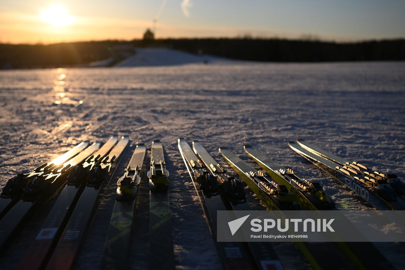 Russia Cross-Country Skiing Championship Training