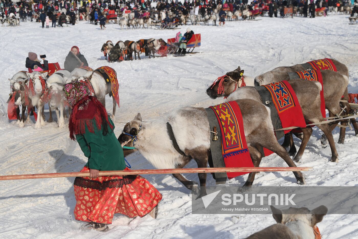 Russia Reindeer Herder's Day