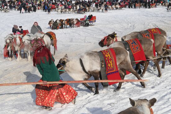 Russia Reindeer Herder's Day