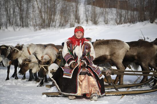 Russia Reindeer Herder's Day