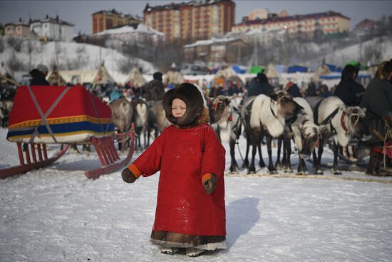 Russia Reindeer Herder's Day