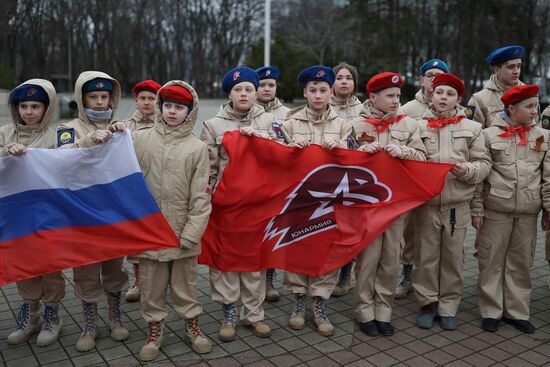 Russia Military Support Rallies 