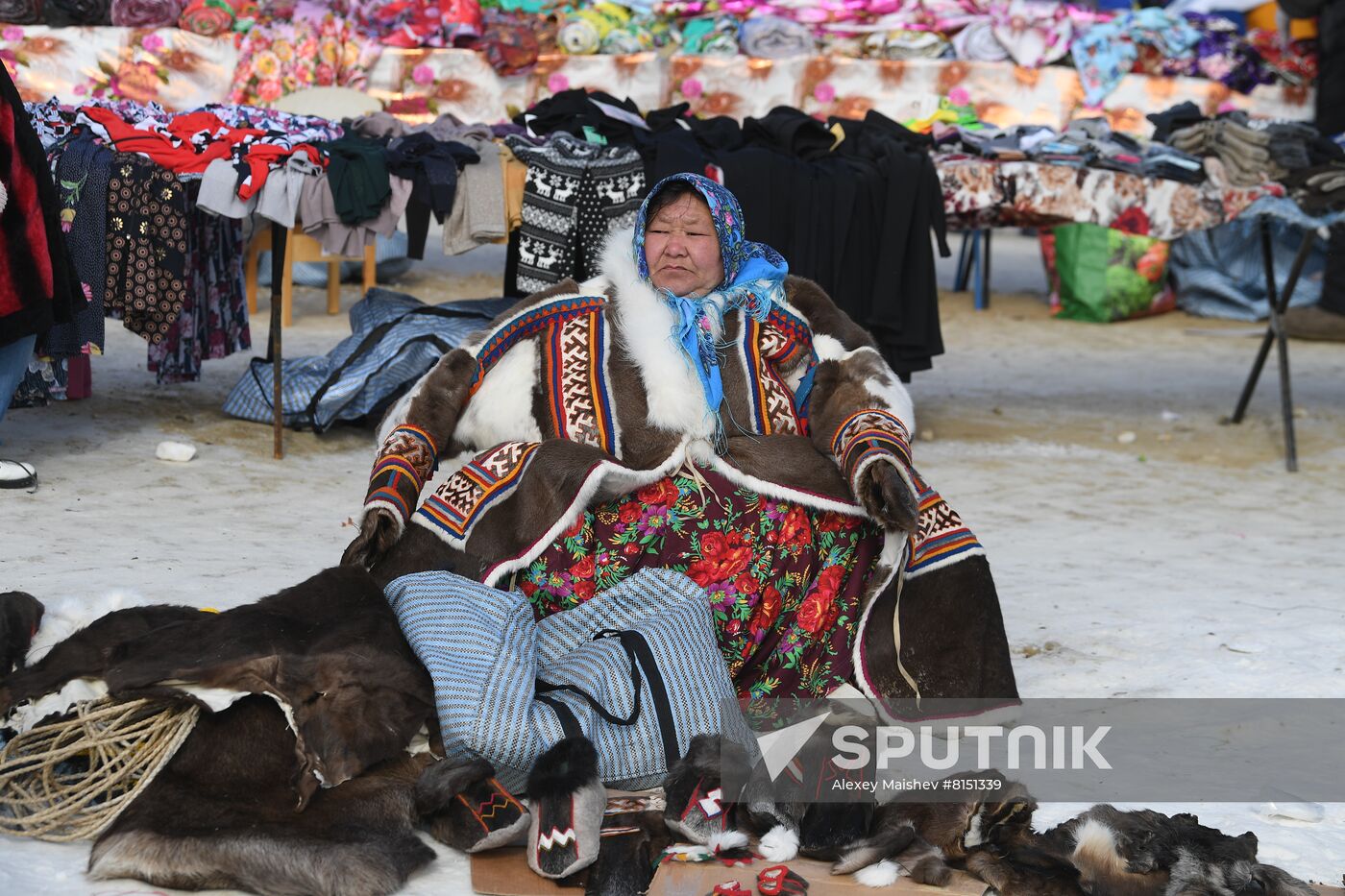 Russia Reindeer Herder's Day 