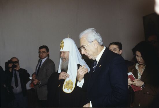 President of Italy Francesco Maurizio Cossiga visits Russia