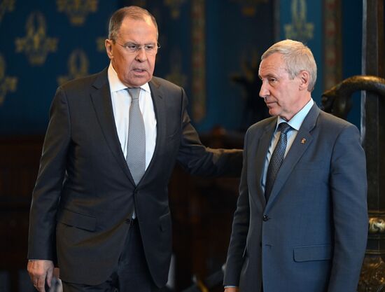 Russia Lavrov United Russia Party Commission