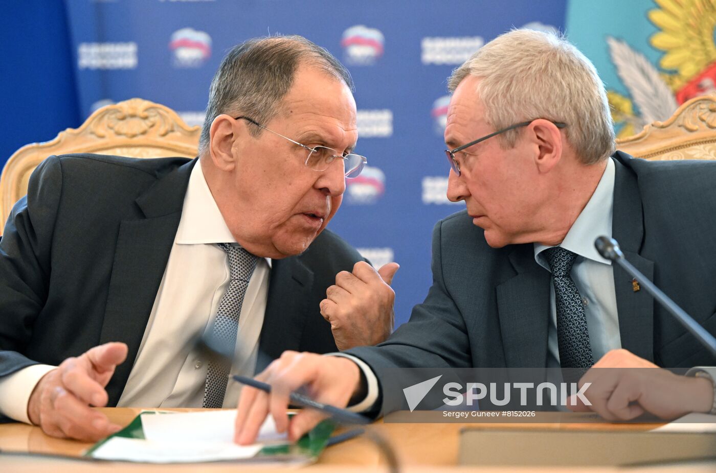 Russia Lavrov United Russia Party Commission