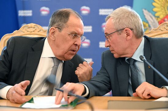 Russia Lavrov United Russia Party Commission