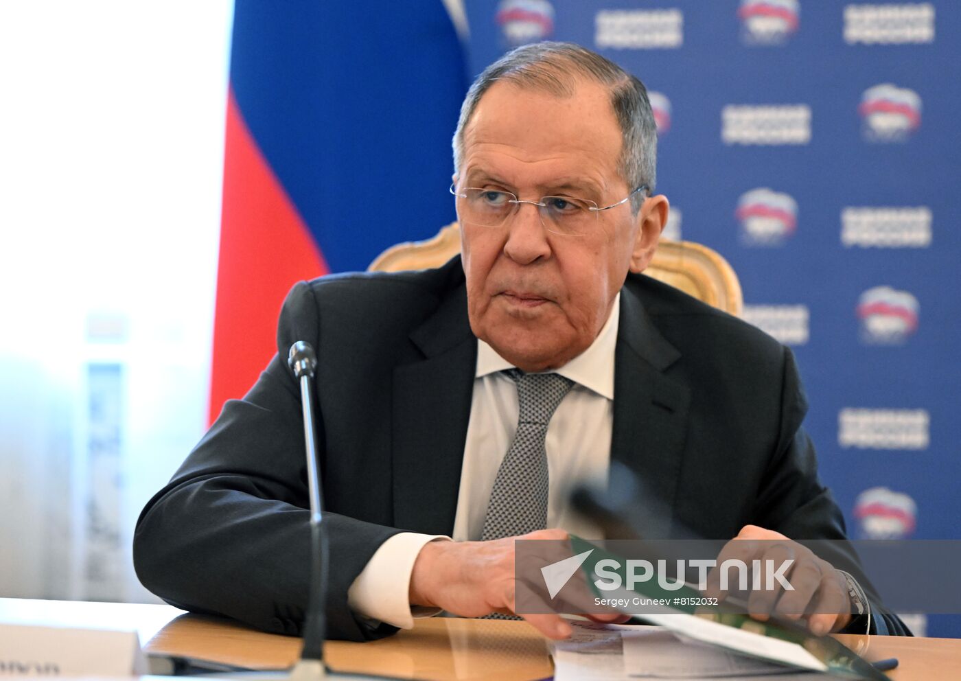 Russia Lavrov United Russia Party Commission