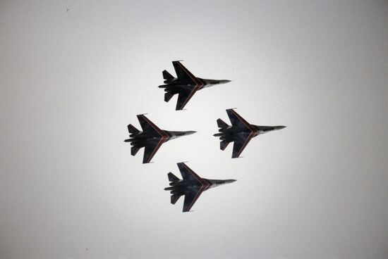Air show at Russian Air Force's Kubinka Base