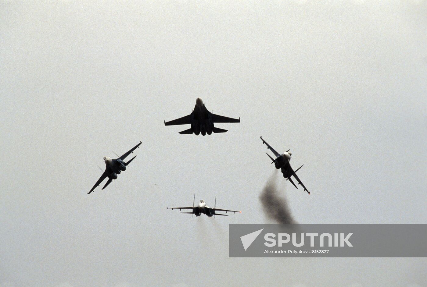 Air show at Russian Air Force Kubinka air base