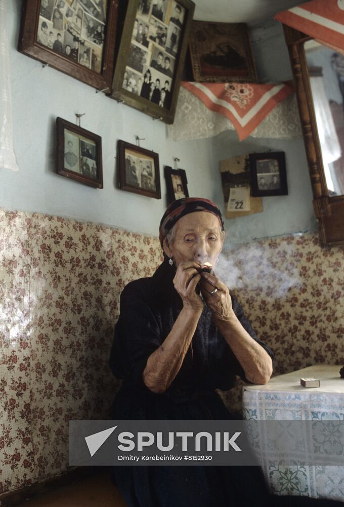 Teleuts, small indigenous Siberian ethnic group