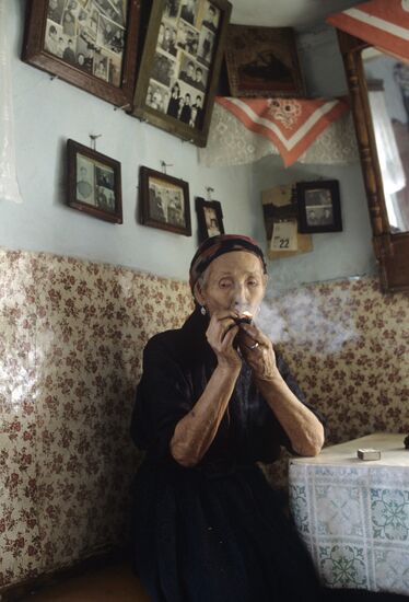 Teleuts, small indigenous Siberian ethnic group