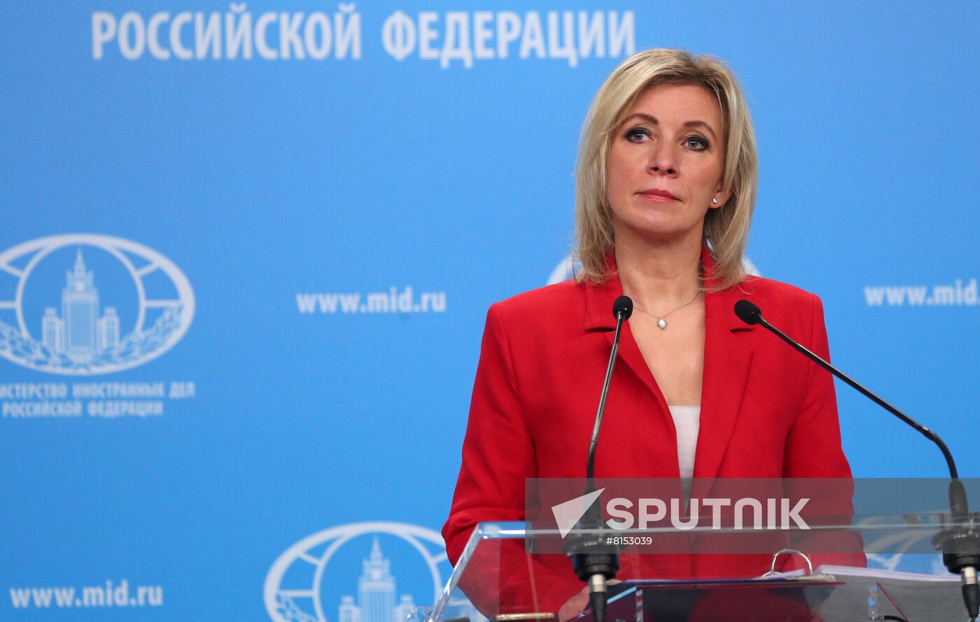 Russia Zakharova Briefing