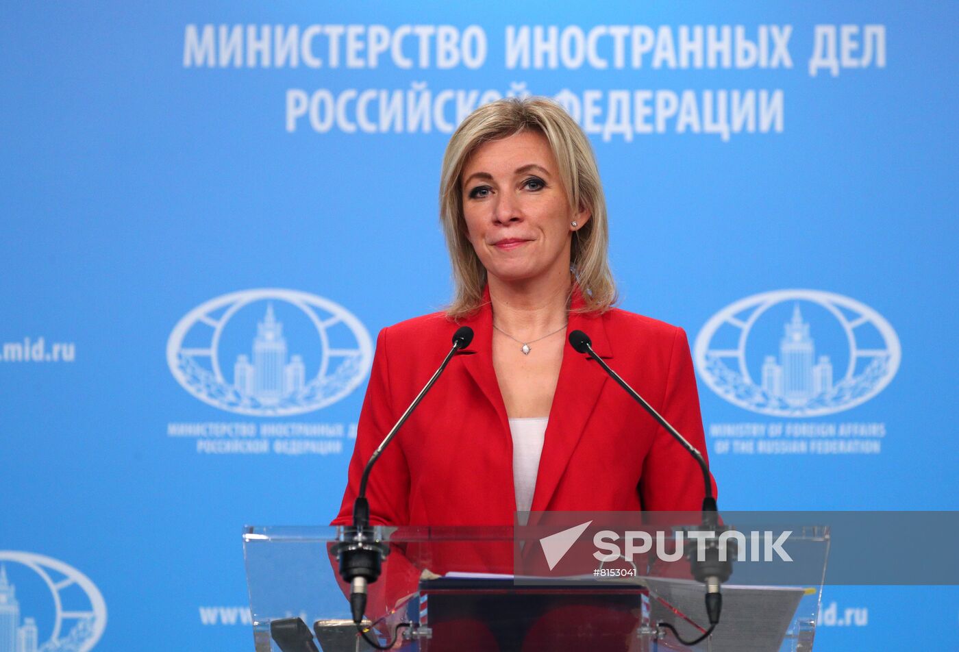 Russia Zakharova Briefing