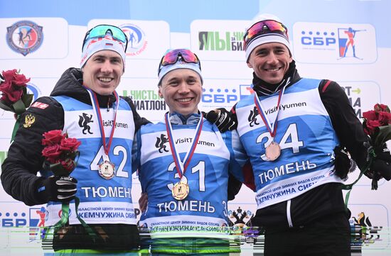 Russia Biathlon Championship Men