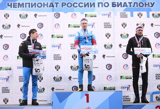 Russia Biathlon Championship Men