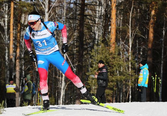 Russia Biathlon Championship Men