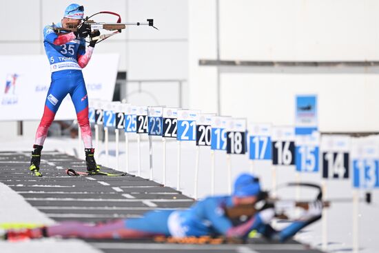 Russia Biathlon Championship Men