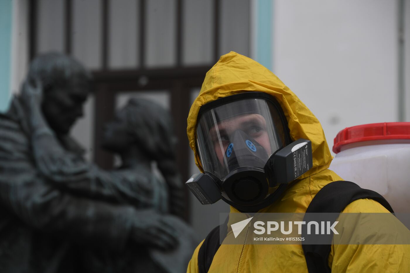 Russia Coronavirus Disinfection