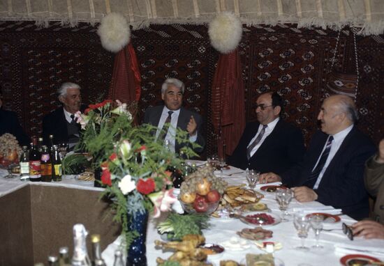 President of Turkmenistan Saparmurat Niyazov