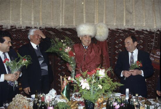 President of Turkmenistan Saparmurat Niyazov