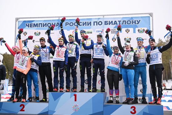 Russia Biathlon Championship Mixed