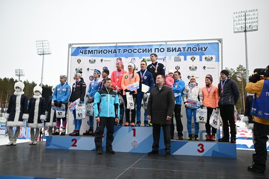 Russia Biathlon Championship Mixed