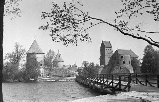 Trakai Island Castle in Lithuania