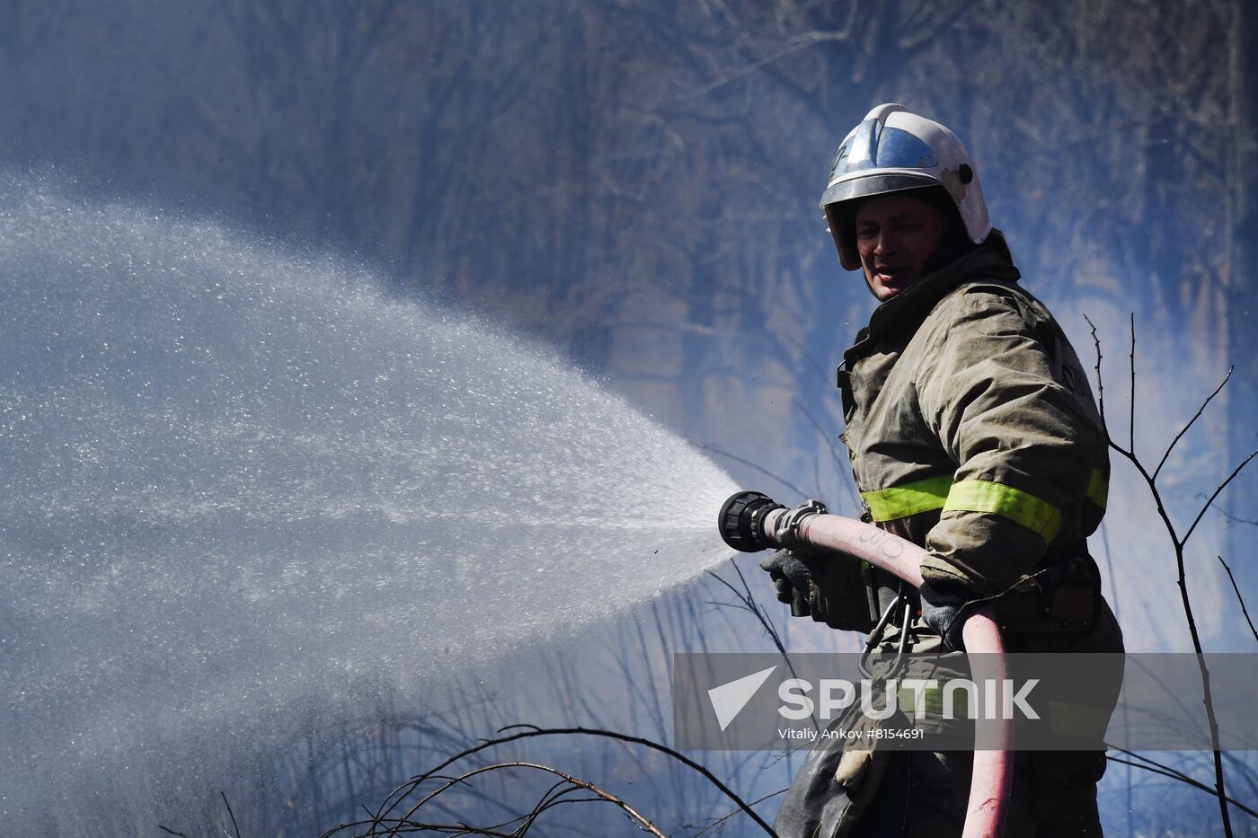 Russia Fire-Fighting Exercises