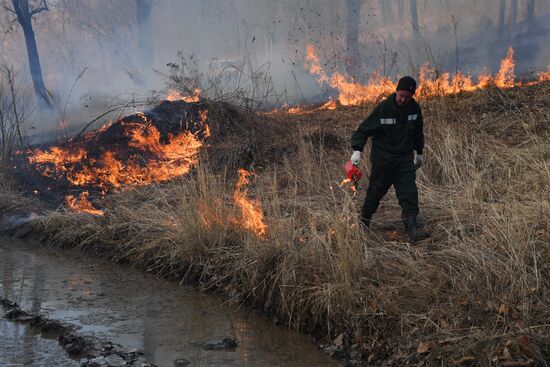 Russia Fire-Fighting Exercises
